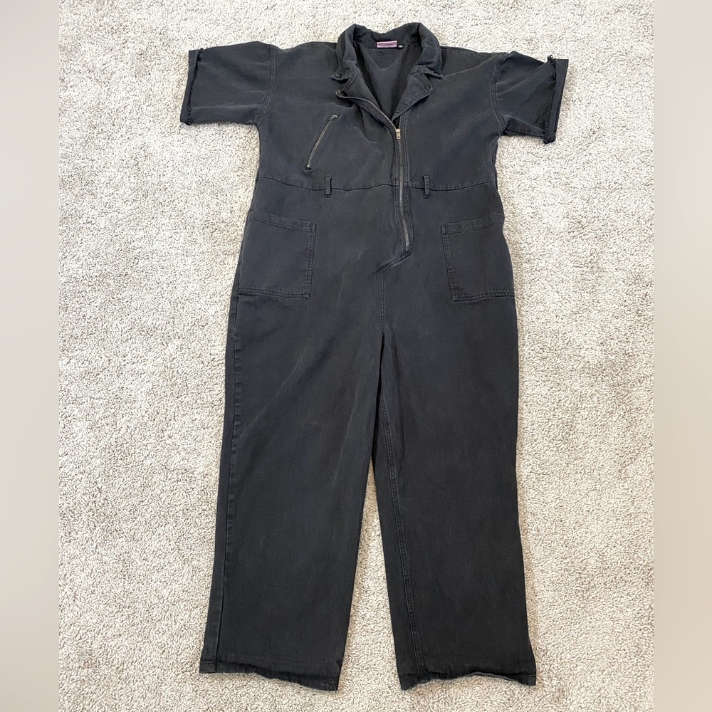 Lazy Oaf Black Jumpsuit Size 10